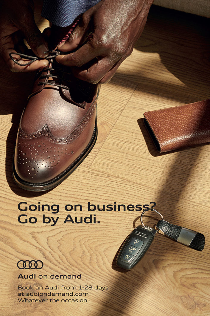 AUDI CAMPAIGN<br>–<br>CHRISTOPHER ANDERSON